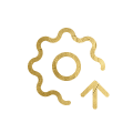 Infrastructure automation friendly icon
