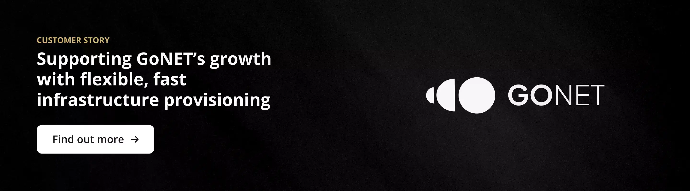 Supporting GoNET&rsquo;s growth with flexible, fast infrastructure provisioning